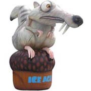 inflatable ice age cartoon mascot